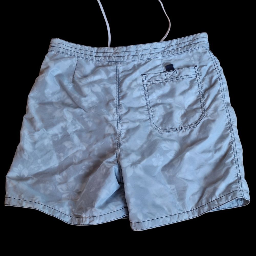 Vintage Tommy Hilfiger Swim Trunks Heavy Duty Nylon L Modest Lined Excellent - Picture 3 of 14